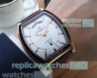 Top Quality Vacheron Constantin Malte White Dial Replica Watch 42MM